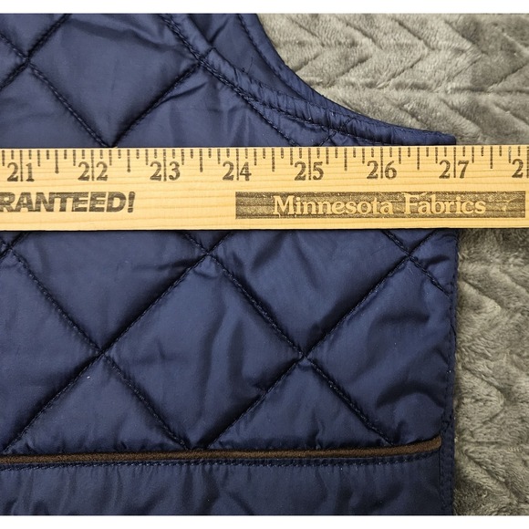 Tommy Bahama Insulated Vest Men's XXL Blue Zip Quilted Puffer Outdoor Active - Picture 7 of 8